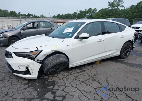 2025 Acura Integra A-Spec from USA, damaged, VIN 19UDE4H33SA004762